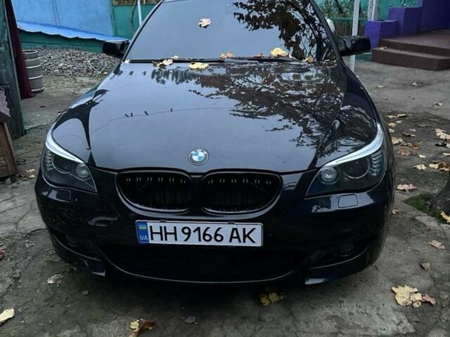 Чорний БМВ 5 Серія, об'ємом двигуна 3 л та пробігом 222 тис. км за 12000 $, фото 1 на Automoto.ua