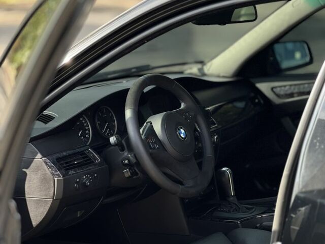 Чорний БМВ 5 Серія, об'ємом двигуна 3 л та пробігом 390 тис. км за 12800 $, фото 5 на Automoto.ua