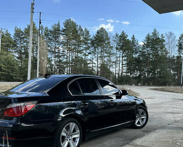 Черный БМВ 5 Серия, объемом двигателя 2 л и пробегом 365 тыс. км за 9700 $, фото 3 на Automoto.ua