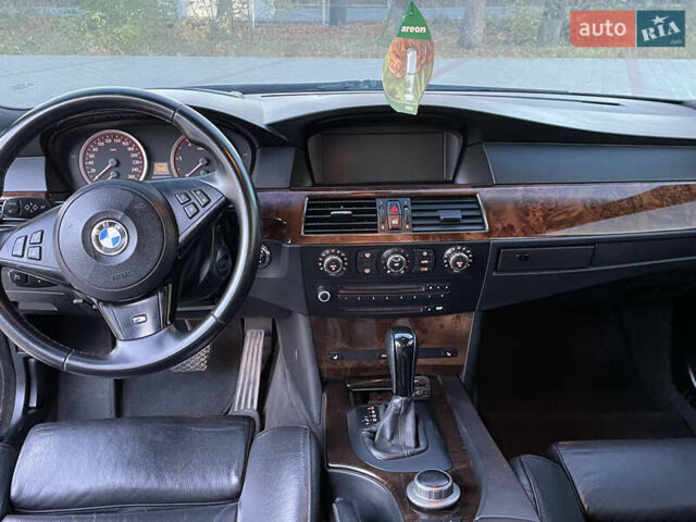 Черный БМВ 5 Серия, объемом двигателя 2.5 л и пробегом 409 тыс. км за 8999 $, фото 17 на Automoto.ua