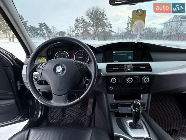 Чорний БМВ 5 Серія, об'ємом двигуна 2 л та пробігом 366 тис. км за 8800 $, фото 10 на Automoto.ua