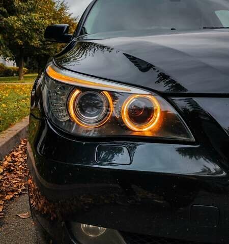 Черный БМВ 5 Серия, объемом двигателя 2.5 л и пробегом 283 тыс. км за 9900 $, фото 7 на Automoto.ua