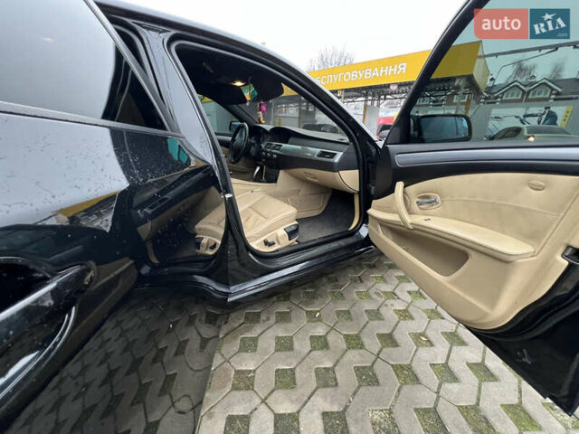 Черный БМВ 5 Серия, объемом двигателя 2.99 л и пробегом 279 тыс. км за 11300 $, фото 12 на Automoto.ua