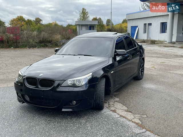 Черный БМВ 5 Серия, объемом двигателя 2.5 л и пробегом 408 тыс. км за 9300 $, фото 9 на Automoto.ua