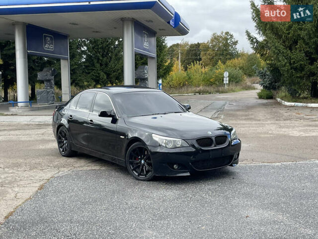 Черный БМВ 5 Серия, объемом двигателя 2.5 л и пробегом 408 тыс. км за 9300 $, фото 12 на Automoto.ua