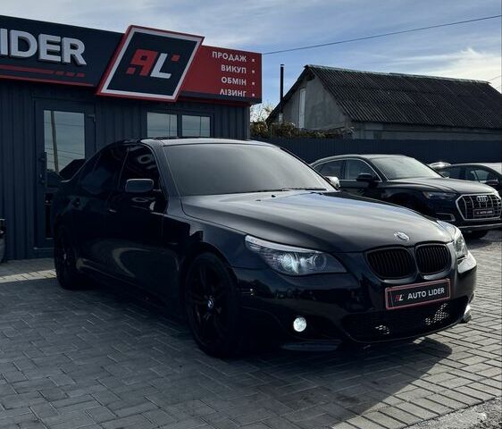 БМВ 5 Серия 2007 в Кропивницком (Кировограде) на Automoto.ua Черный БМВ 5 Серия, объемом двигателя 2.5 л и пробегом 243 тыс. км за 9900 $, фото 1 на Automoto.ua
