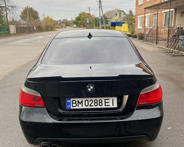 БМВ 5 Серия 2008 в Сумах на Automoto.ua Черный БМВ 5 Серия, объемом двигателя 3 л и пробегом 288 тыс. км за 8600 $, фото 3 на Automoto.ua