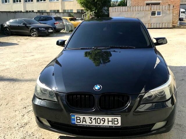 Черный БМВ 5 Серия, объемом двигателя 2.5 л и пробегом 300 тыс. км за 9500 $, фото 1 на Automoto.ua