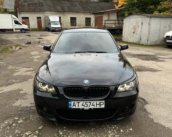 Чорний БМВ 5 Серія, об'ємом двигуна 2 л та пробігом 365 тис. км за 9800 $, фото 3 на Automoto.ua