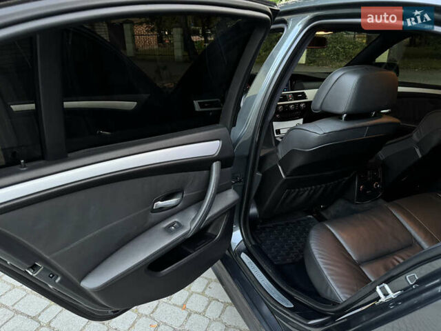 БМВ 5 Серия 2008 в Львове на Automoto.ua Черный БМВ 5 Серия, объемом двигателя 3 л и пробегом 330 тыс. км за 17900 $, фото 28 на Automoto.ua