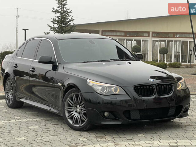 Черный БМВ 5 Серия, объемом двигателя 2 л и пробегом 266 тыс. км за 9499 $, фото 2 на Automoto.ua