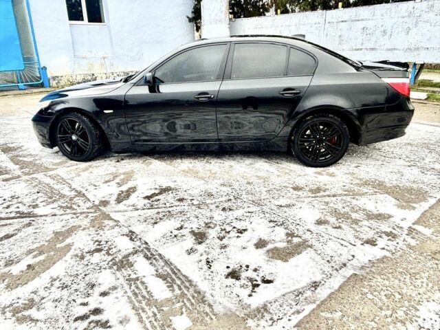 Черный БМВ 5 Серия, объемом двигателя 2 л и пробегом 196 тыс. км за 9200 $, фото 5 на Automoto.ua