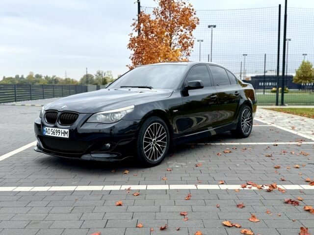 БМВ 5 Серія 2008 у Мукачеве на Automoto.ua Чорний БМВ 5 Серія, об'ємом двигуна 3 л та пробігом 320 тис. км за 9700 $, фото 3 на Automoto.ua