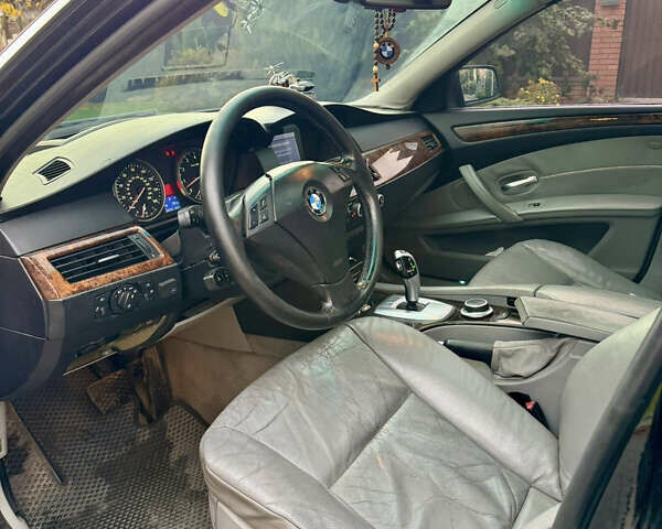 БМВ 5 Серия 2008 в Сумах на Automoto.ua Черный БМВ 5 Серия, объемом двигателя 3 л и пробегом 288 тыс. км за 8600 $, фото 9 на Automoto.ua