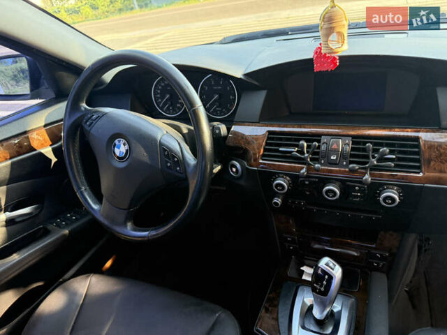 Чорний БМВ 5 Серія, об'ємом двигуна 2 л та пробігом 200 тис. км за 7700 $, фото 7 на Automoto.ua