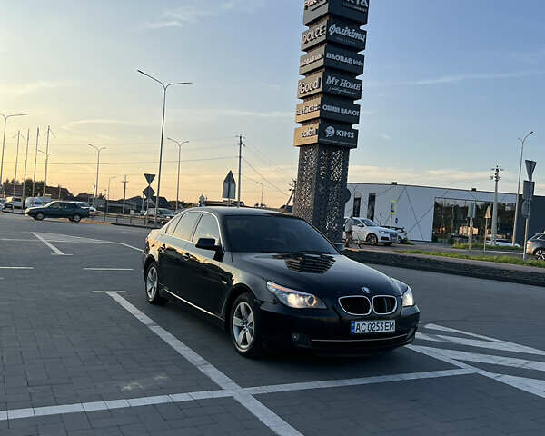 Черный БМВ 5 Серия, объемом двигателя 2 л и пробегом 383 тыс. км за 7400 $, фото 2 на Automoto.ua