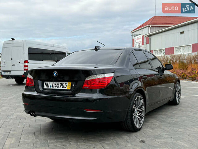 Черный БМВ 5 Серия, объемом двигателя 3 л и пробегом 295 тыс. км за 9500 $, фото 5 на Automoto.ua