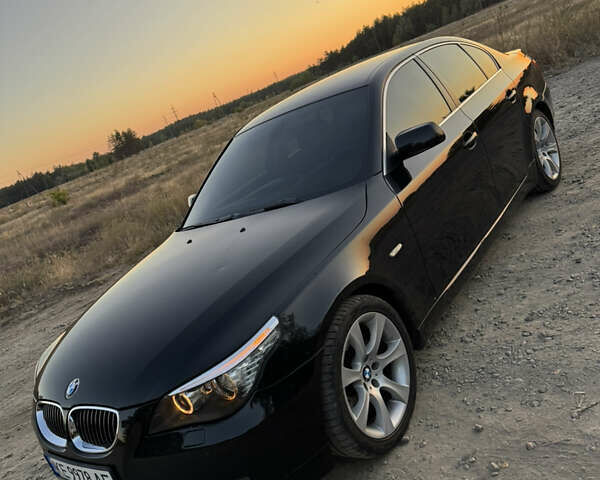 Черный БМВ 5 Серия, объемом двигателя 2.5 л и пробегом 230 тыс. км за 9300 $, фото 1 на Automoto.ua