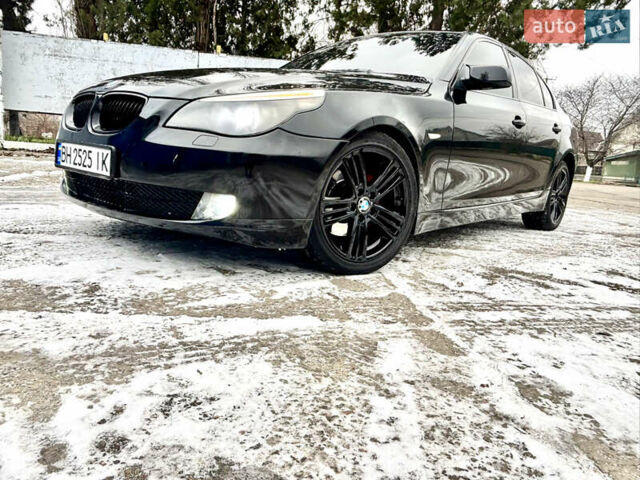 Черный БМВ 5 Серия, объемом двигателя 2 л и пробегом 196 тыс. км за 9200 $, фото 5 на Automoto.ua