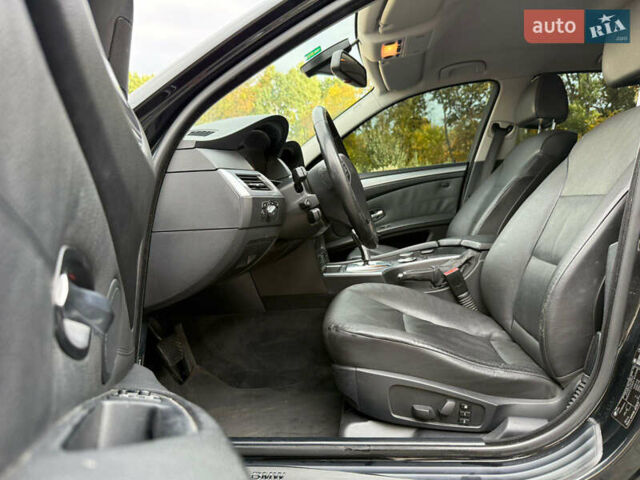 Черный БМВ 5 Серия, объемом двигателя 3 л и пробегом 295 тыс. км за 9500 $, фото 47 на Automoto.ua