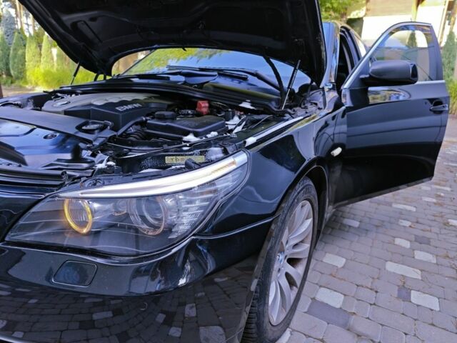 Черный БМВ 5 Серия, объемом двигателя 3 л и пробегом 400 тыс. км за 10500 $, фото 17 на Automoto.ua