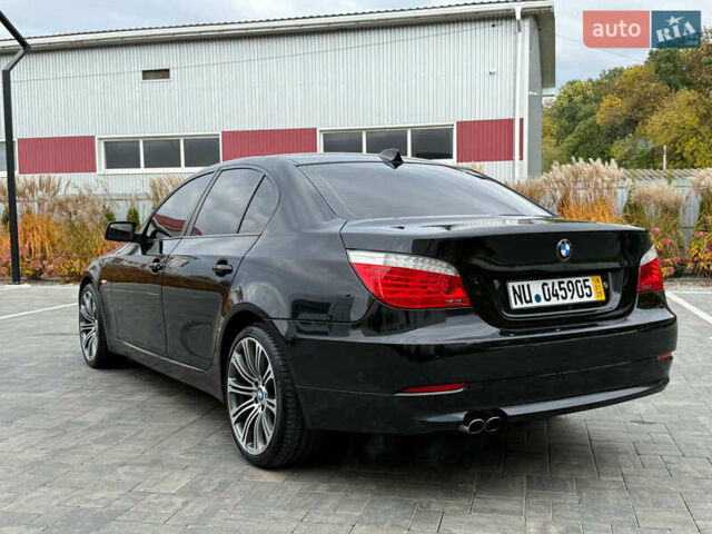 Черный БМВ 5 Серия, объемом двигателя 3 л и пробегом 295 тыс. км за 9500 $, фото 11 на Automoto.ua