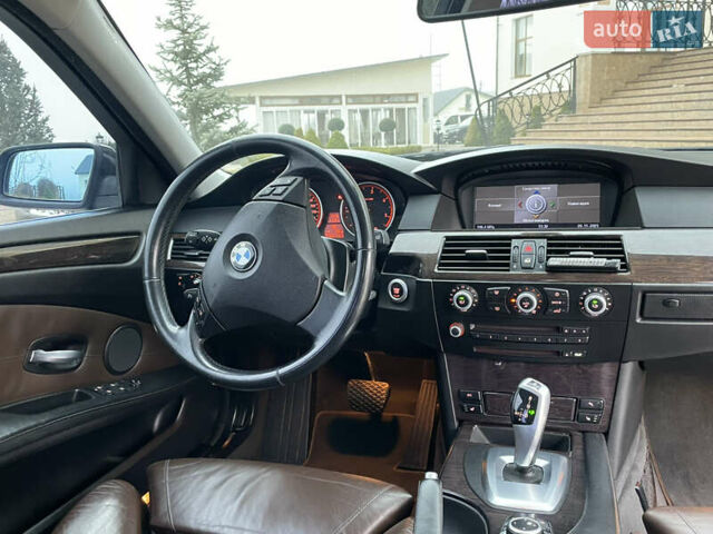 Черный БМВ 5 Серия, объемом двигателя 2 л и пробегом 266 тыс. км за 9499 $, фото 61 на Automoto.ua