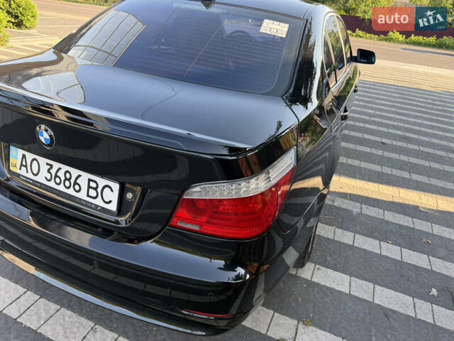 Чорний БМВ 5 Серія, об'ємом двигуна 2 л та пробігом 200 тис. км за 7700 $, фото 10 на Automoto.ua