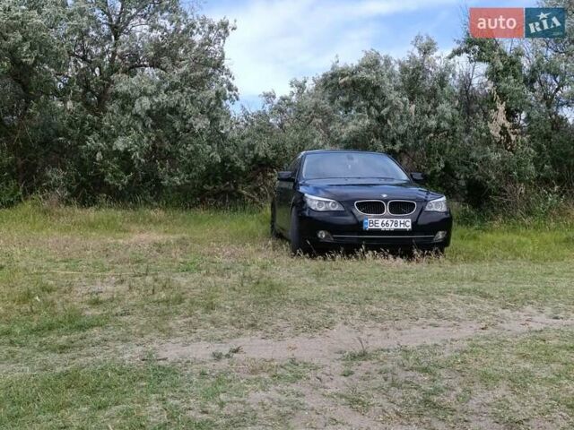 Черный БМВ 5 Серия, объемом двигателя 2 л и пробегом 172 тыс. км за 9400 $, фото 1 на Automoto.ua