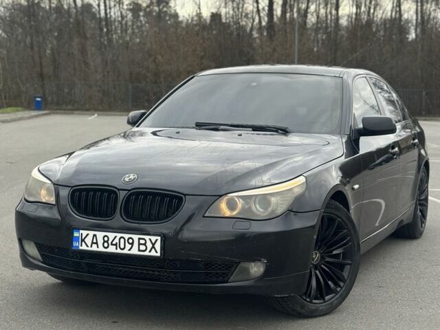 Черный БМВ 5 Серия, объемом двигателя 2.5 л и пробегом 230 тыс. км за 8500 $, фото 1 на Automoto.ua