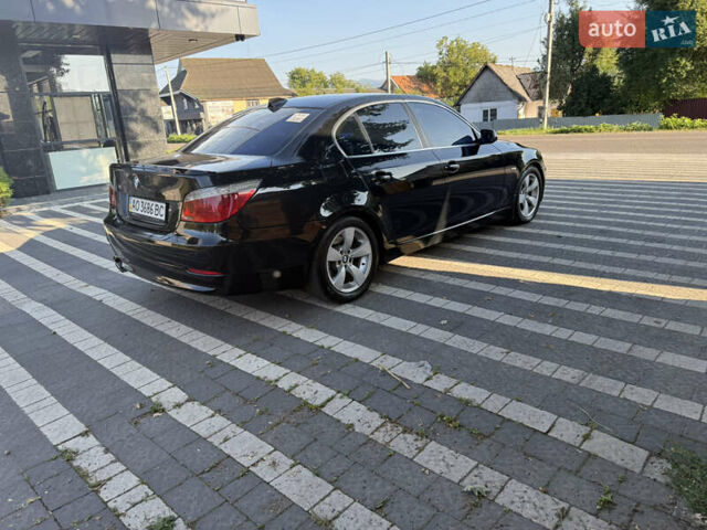 Чорний БМВ 5 Серія, об'ємом двигуна 2 л та пробігом 200 тис. км за 7700 $, фото 4 на Automoto.ua
