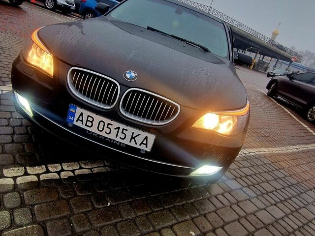 Черный БМВ 5 Серия, объемом двигателя 2 л и пробегом 413 тыс. км за 8500 $, фото 6 на Automoto.ua
