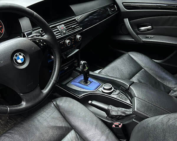 Черный БМВ 5 Серия, объемом двигателя 2.5 л и пробегом 280 тыс. км за 9700 $, фото 12 на Automoto.ua