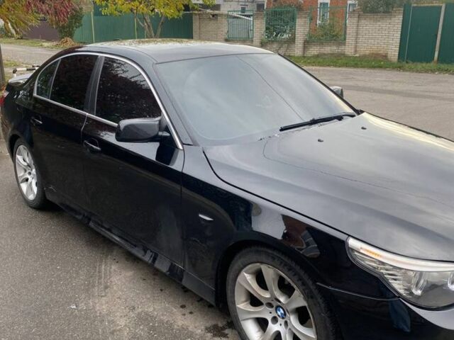 Черный БМВ 5 Серия, объемом двигателя 3 л и пробегом 288 тыс. км за 8600 $, фото 3 на Automoto.ua