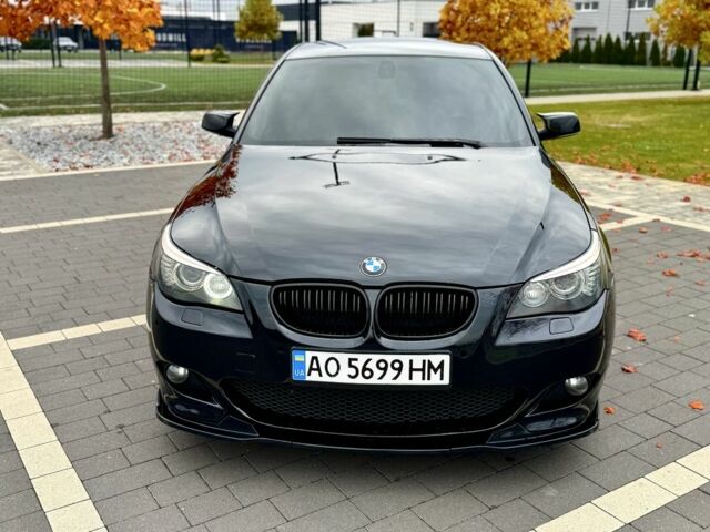 БМВ 5 Серія 2008 у Мукачеве на Automoto.ua Чорний БМВ 5 Серія, об'ємом двигуна 3 л та пробігом 320 тис. км за 9700 $, фото 1 на Automoto.ua