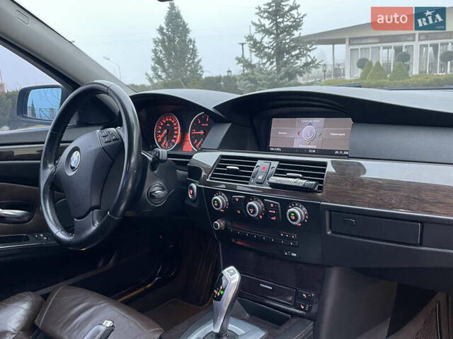 Черный БМВ 5 Серия, объемом двигателя 2 л и пробегом 266 тыс. км за 9499 $, фото 70 на Automoto.ua