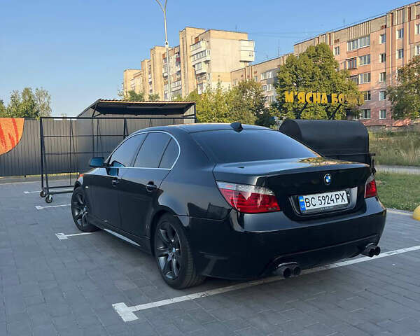 Черный БМВ 5 Серия, объемом двигателя 2 л и пробегом 341 тыс. км за 10700 $, фото 5 на Automoto.ua