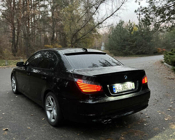 Черный БМВ 5 Серия, объемом двигателя 3 л и пробегом 220 тыс. км за 11999 $, фото 2 на Automoto.ua