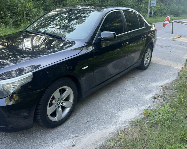 Черный БМВ 5 Серия, объемом двигателя 2.5 л и пробегом 270 тыс. км за 10100 $, фото 1 на Automoto.ua