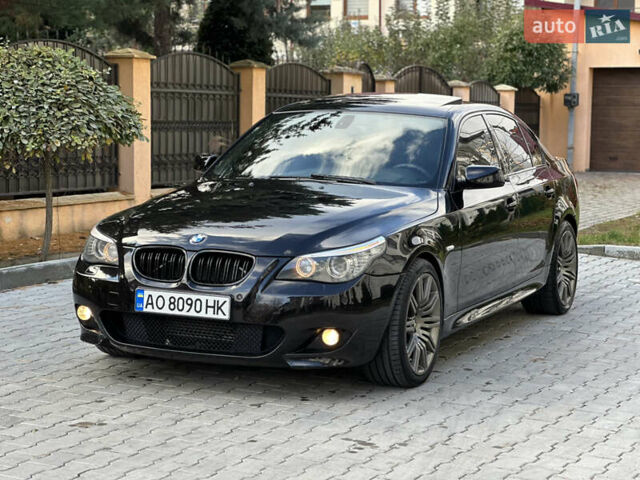 Черный БМВ 5 Серия, объемом двигателя 3 л и пробегом 430 тыс. км за 12999 $, фото 5 на Automoto.ua