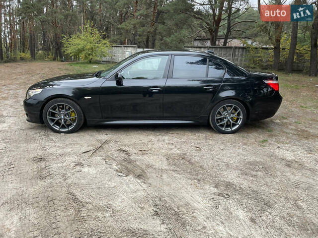 Черный БМВ 5 Серия, объемом двигателя 3 л и пробегом 350 тыс. км за 9800 $, фото 6 на Automoto.ua