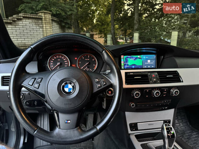 БМВ 5 Серия 2008 в Львове на Automoto.ua Черный БМВ 5 Серия, объемом двигателя 3 л и пробегом 330 тыс. км за 17900 $, фото 21 на Automoto.ua