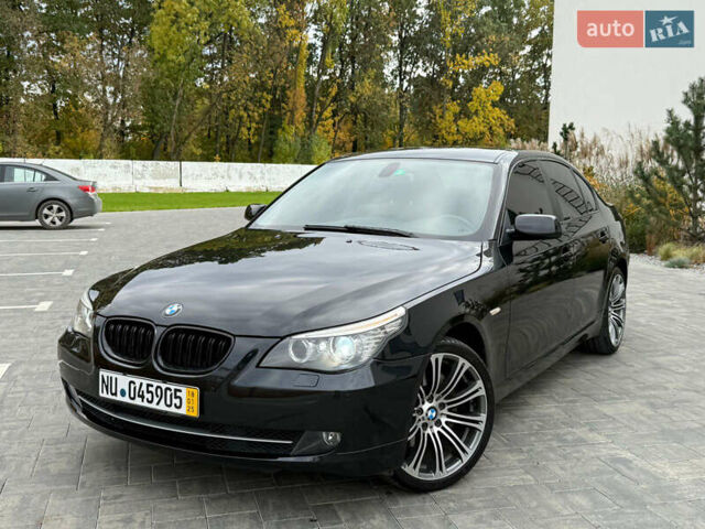 Черный БМВ 5 Серия, объемом двигателя 3 л и пробегом 295 тыс. км за 9500 $, фото 7 на Automoto.ua