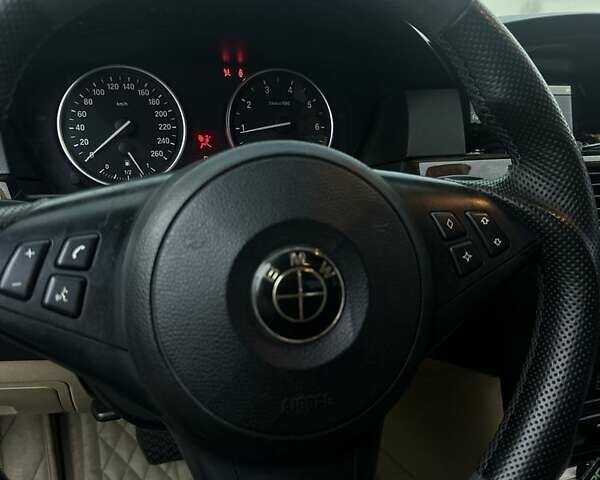 Черный БМВ 5 Серия, объемом двигателя 2.5 л и пробегом 230 тыс. км за 8500 $, фото 6 на Automoto.ua