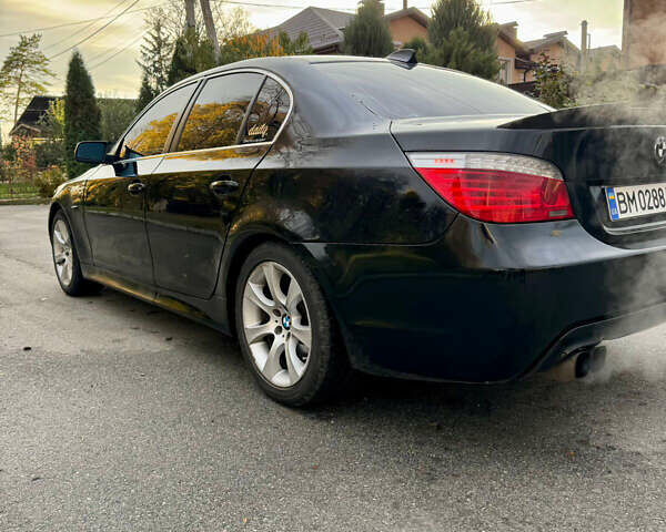 БМВ 5 Серия 2008 в Сумах на Automoto.ua Черный БМВ 5 Серия, объемом двигателя 3 л и пробегом 288 тыс. км за 8600 $, фото 4 на Automoto.ua