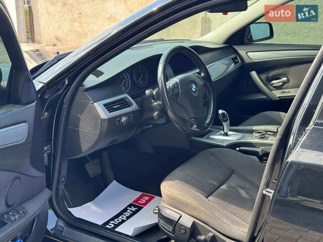 Черный БМВ 5 Серия, объемом двигателя 2 л и пробегом 310 тыс. км за 10990 $, фото 9 на Automoto.ua