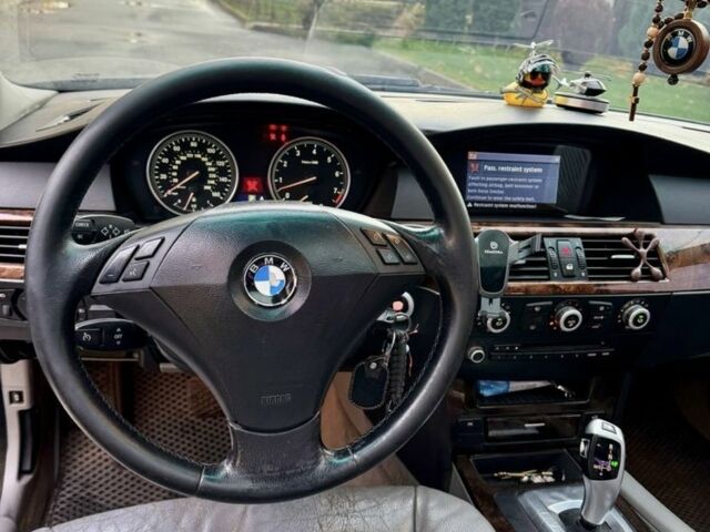 Черный БМВ 5 Серия, объемом двигателя 3 л и пробегом 288 тыс. км за 8600 $, фото 12 на Automoto.ua