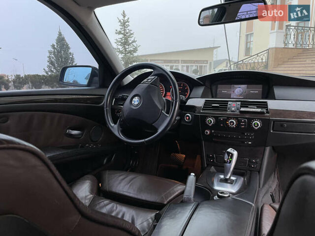 Черный БМВ 5 Серия, объемом двигателя 2 л и пробегом 266 тыс. км за 9499 $, фото 60 на Automoto.ua