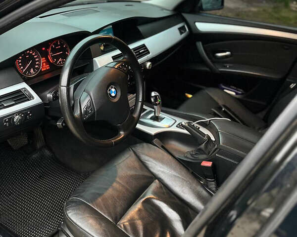 Чорний БМВ 5 Серія, об'ємом двигуна 2 л та пробігом 365 тис. км за 9800 $, фото 9 на Automoto.ua