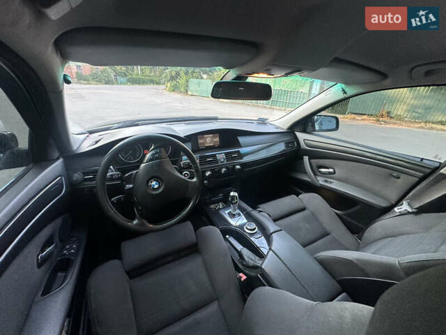 Чорний БМВ 5 Серія, об'ємом двигуна 2 л та пробігом 350 тис. км за 9500 $, фото 8 на Automoto.ua
